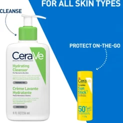 CeraVe Invisible Sun Stick SPF50+ 8 g