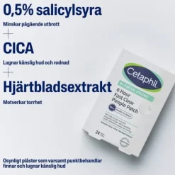 Cetaphil 6h Fast Clear Pimple Patch 24 st