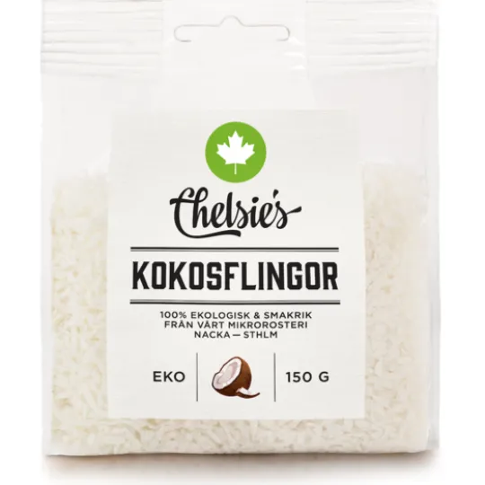 Chelsie's Kokosflingor 150 g