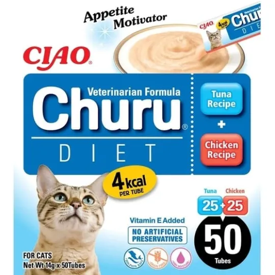 Churu Cat Vet Diet Tuna/Chicken 40 st