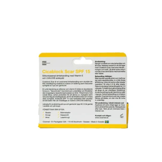 Cicamed Cicablock Scar 15 ml