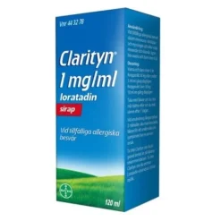 Clarityn 1 mg/ml 120 milliliter Sirap