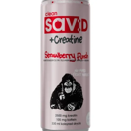 Clean sav:D Strawberry Punsch 330 ml