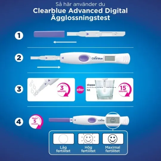 Clearblue Advanced Digitalt Ägglossningstest 20 st