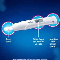 Clearblue Digital graviditetstest med veckoindikator 2 st