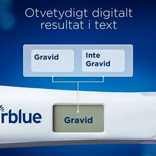 Clearblue Digitalt Ultratidigt Graviditetstest 10mIU/ml 2 st