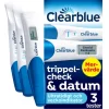 Clearblue Graviditetstest Trippelcheck & Datum