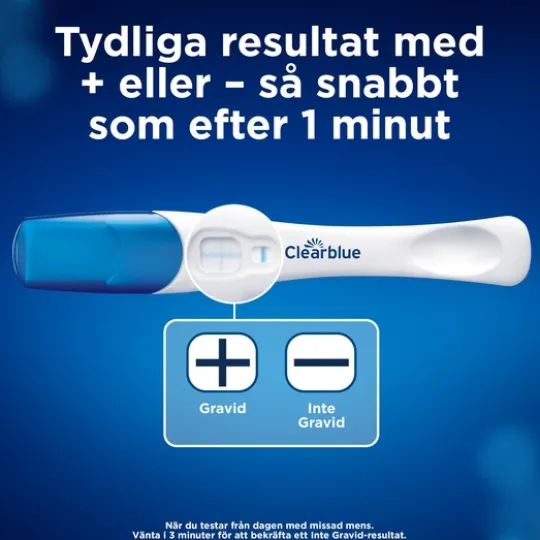 Clearblue Snabb Detektion Graviditetstest 1 st