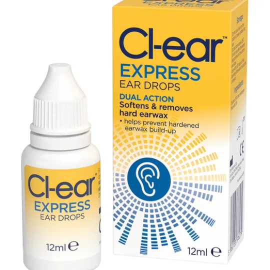 Cl-ear Express Örondroppar 12 ml