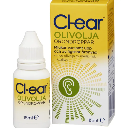 Cl-ear Olivolja Örondroppar 15 ml