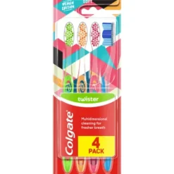 Colgate Tandborste Twister Soft 4-pack