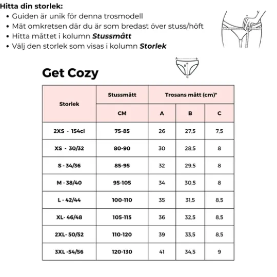Comfydence Get Cozy Menstrosa Super L