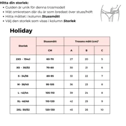 Comfydence Holiday Mensbikini M