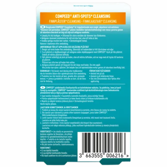 Compeed Finnplåster Cleansing 7 st