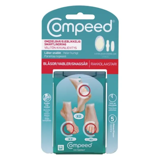 Compeed Skavsårsplåster Mixpack 5 st