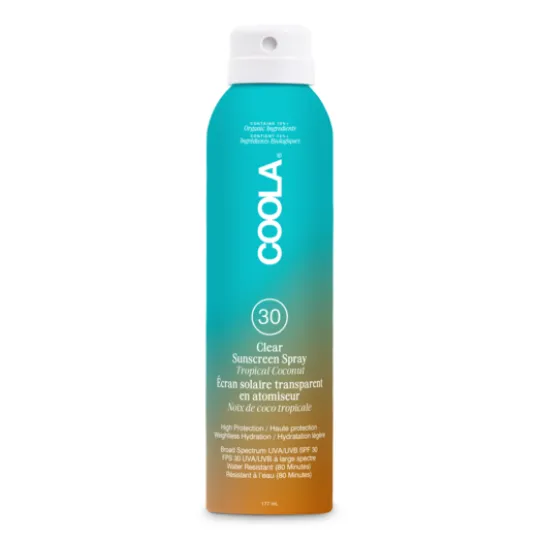 COOLA Classic Body Sunscreen Spray Tropical Coconut SPF30 177 ml
