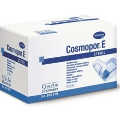 Cosmopor E sterilt självhäftande absorbtionsförband 7,2x5 cm 50 st