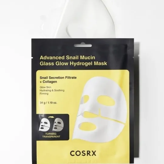 COSRX Advanced Snail Mucin Glass Glow Hydrogel Mask