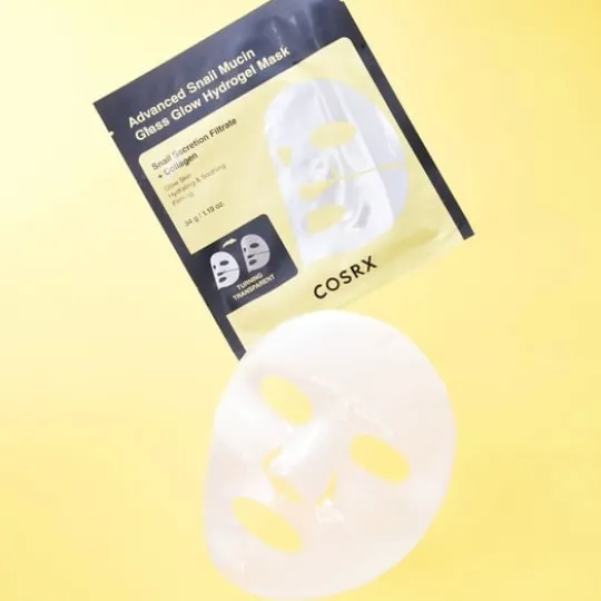 COSRX Advanced Snail Mucin Glass Glow Hydrogel Mask 3 st