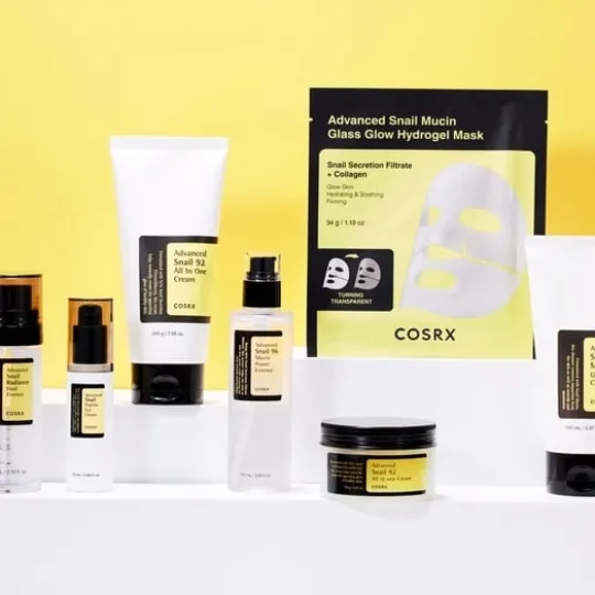 COSRX Advanced Snail Mucin Glass Glow Hydrogel Mask 3 st