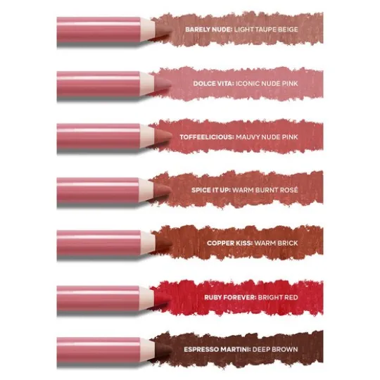 DASHL Read My Lip Liner Barely Nude 1,2 g