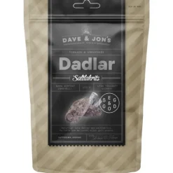 Dave & Jon's Dadlar Saltlakrits 125 g