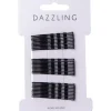 Dazzling Bobbipins Svarta 30-pack