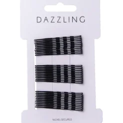 Dazzling Bobbipins Svarta 30-pack