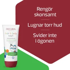 Decubal Junior Hair & Body Wash 200 ml