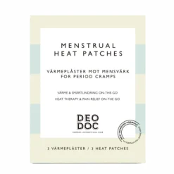 DeoDoc Värmeplåster vid menstruation