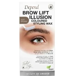 Depend Brow Lift Illusion Styling Wax Soft Brown 5 g