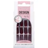 Depend Design Selection Dark Scarlet Short Coffin 24 st
