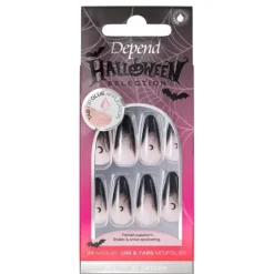 Depend Halloween Collection Smokey French Almond Lösnaglar 24 st