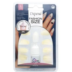 Depend Lösnaglar Fashion Size Stiletto 96 st