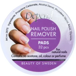 Depend Remover pads i display 32 st