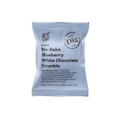 Dig Vitchoklad Blåbärssmulpaj 35g