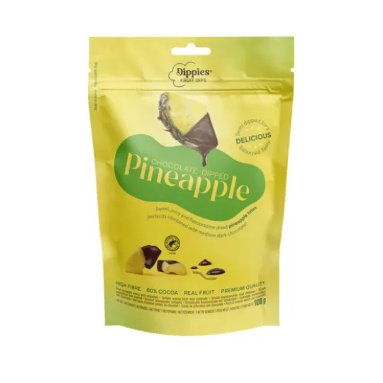 Dippies Fruit Dips Pineapple Chocolate 100 g