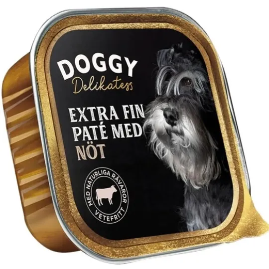 Doggy Delikatesspaté med Nöt 150 g