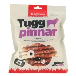 Dogman Tuggpinnar Lamm 12,5 cm 25-pack