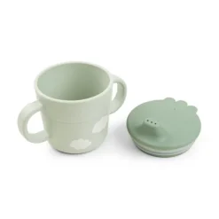 Done by Deer Foodie First Meal Set Happy Clouds Green