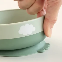 Done by Deer Foodie First Meal Set Happy Clouds Green
