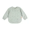 Done by Deer Långärmad Haklapp Happy dots Green
