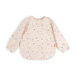 Done by Deer Långärmad Haklapp Happy dots Powder