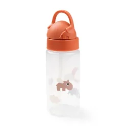 Done by Deer Sugrörsflaska Happy clouds Papaya 350 ml