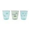 Done by Deer Yummy Miniglas Happy clouds Green 3-pack