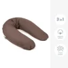 Doomoo Amnings-gravidkudde Muslin Choklad