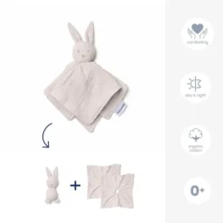 Doomoo Gosedjur med Snuttefiltar Beige