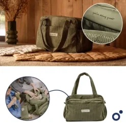 Doomoo Skötväska med 8 tillbehör Manchester Khaki