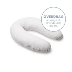 Doomoo Överdrag Amning & Gravidkudde Melerad Vit