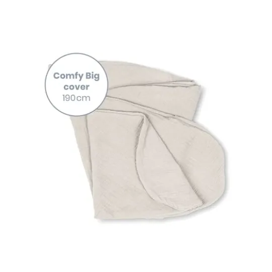 Doomoo Överdrag Amning & Gravidkudde Muslin Sand